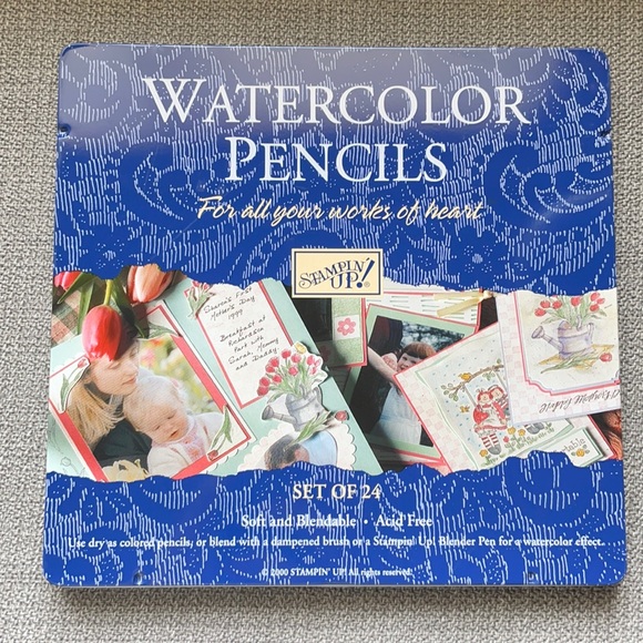 Stampin Up Watercolor Pencils